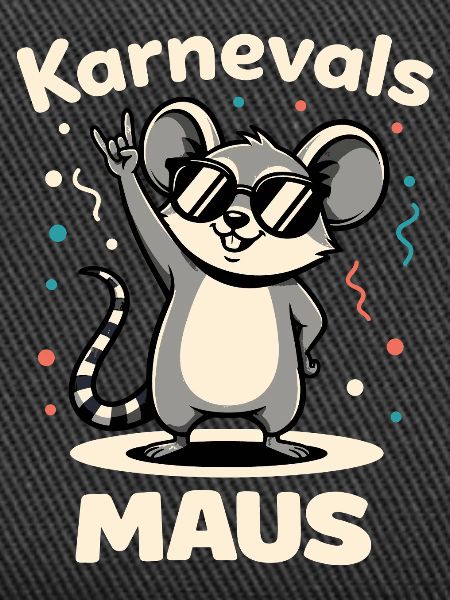Karneval Rockmusik Karnevalsmaus Niedlich