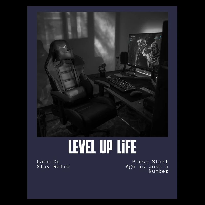 LevelUp Retro Gamer Tee