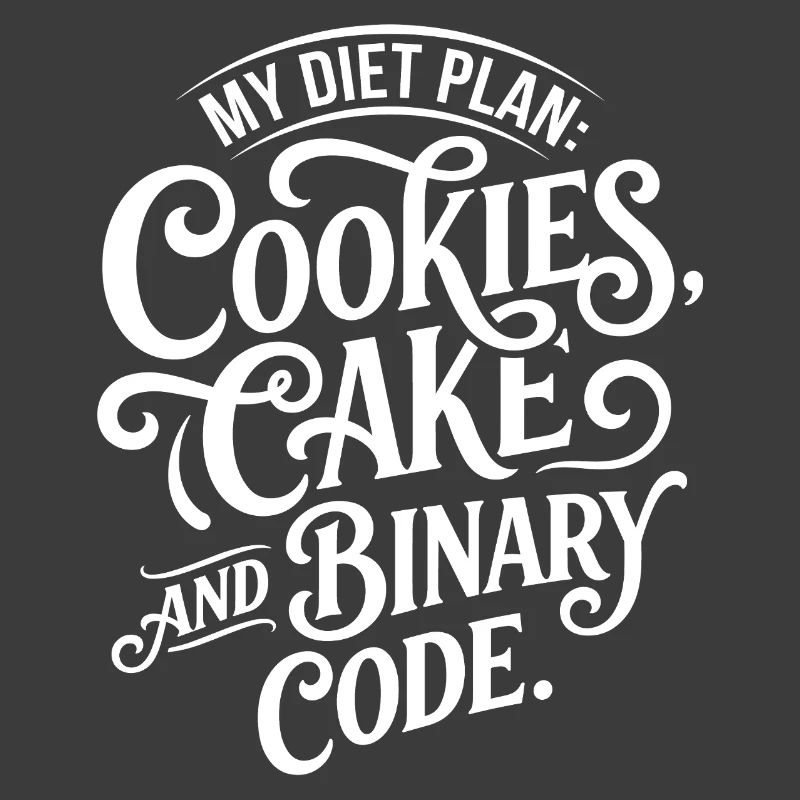Conception du code binaire de Cookies Cake
