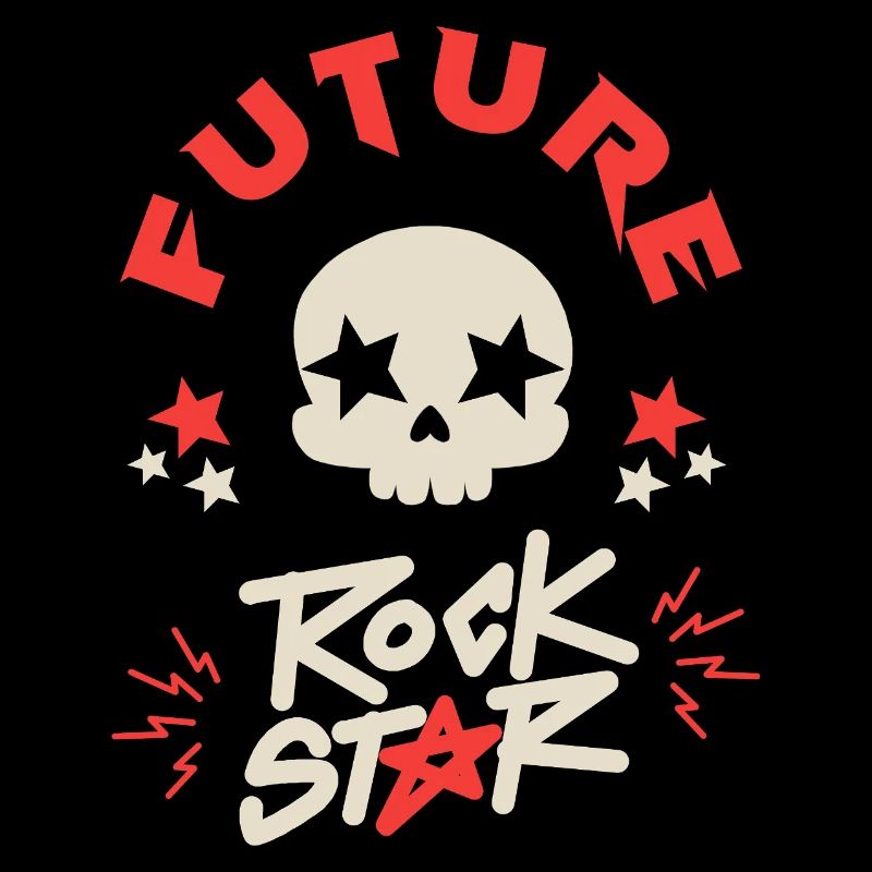 future rock star bébé RocknRoll Music Rock