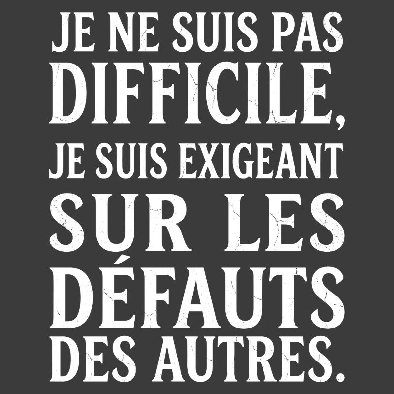 Grumpy humor complaining not difficult