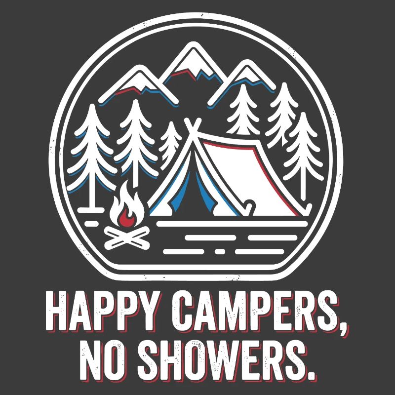 Camping Camp Tent & Campfire