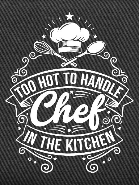 Hot Chef Motif Kitchen