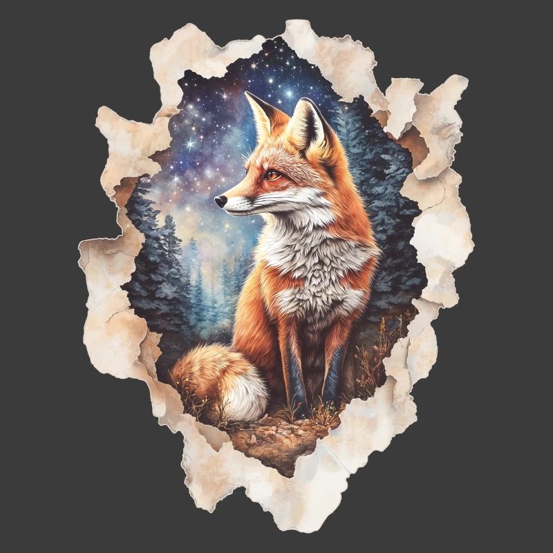 Fox Starry Sky