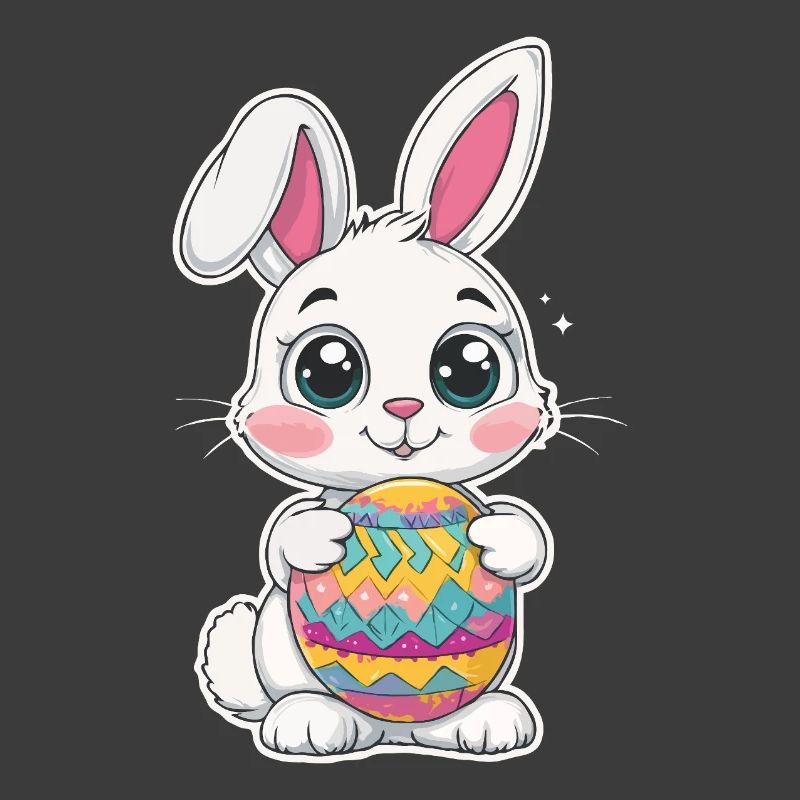Lapin mignon lapin de Pâques mignon lapin de Pâques