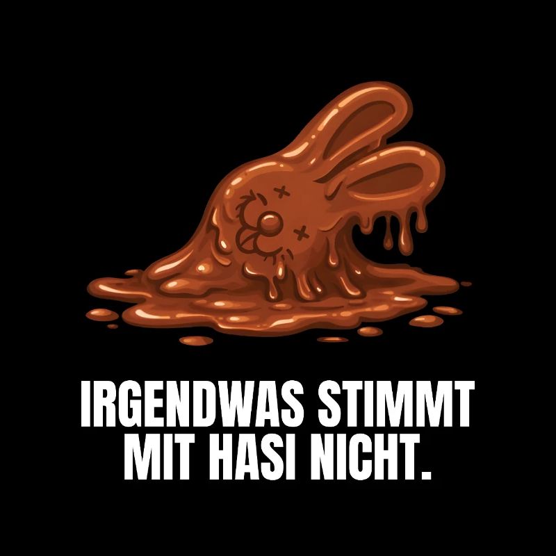 Hasi Ostern Schokohase lustig