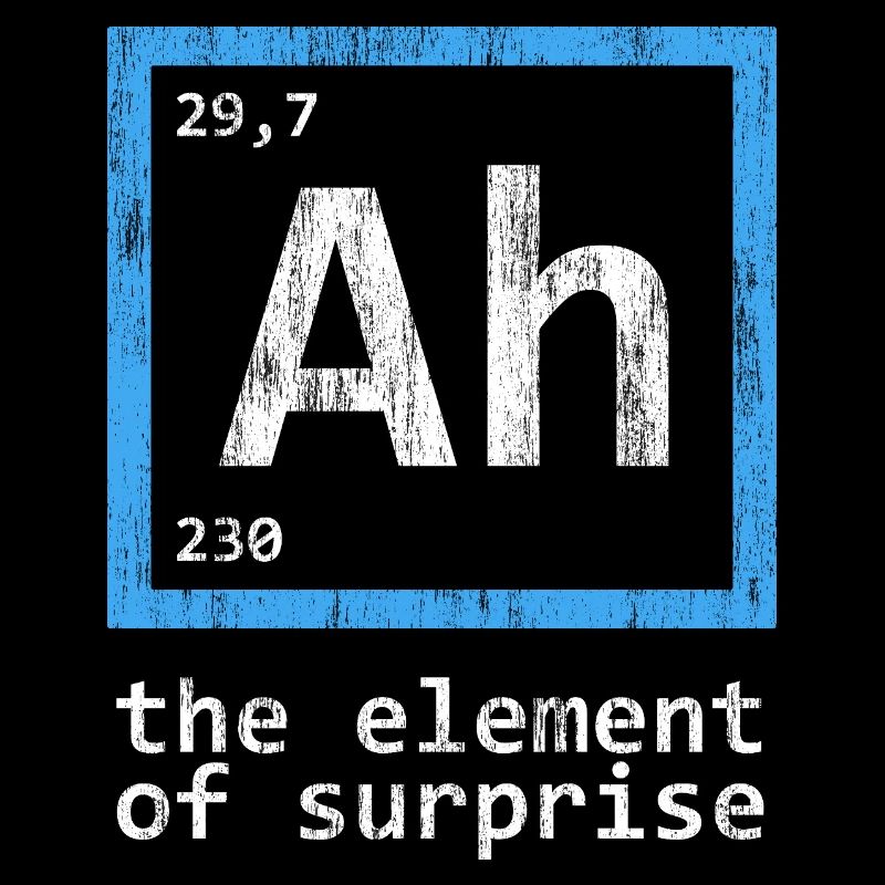Ah Element Of Surprise Periodic Table