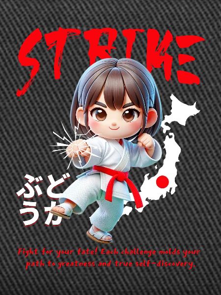 Chibi Karateheld Strike