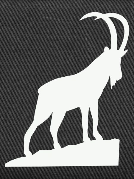Alpine Bock Silhouette