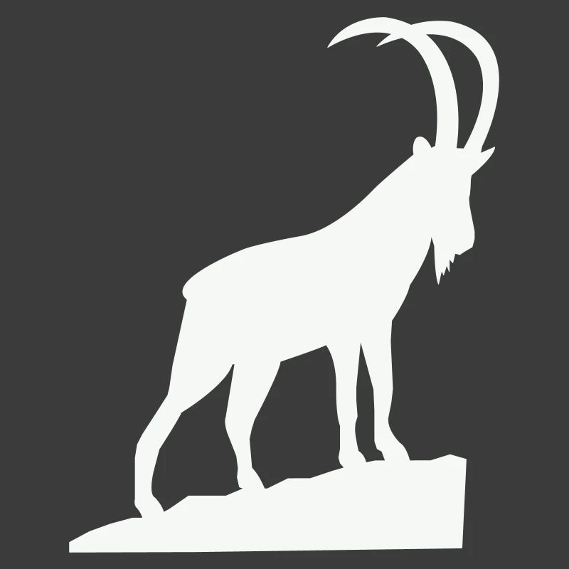 Alpenbock Silhouette