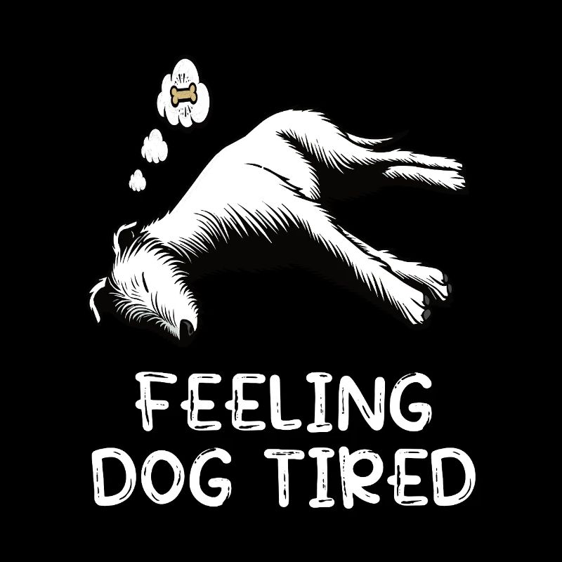 Feeling Dog Tired Irischer Wolfshund Wolfshunde