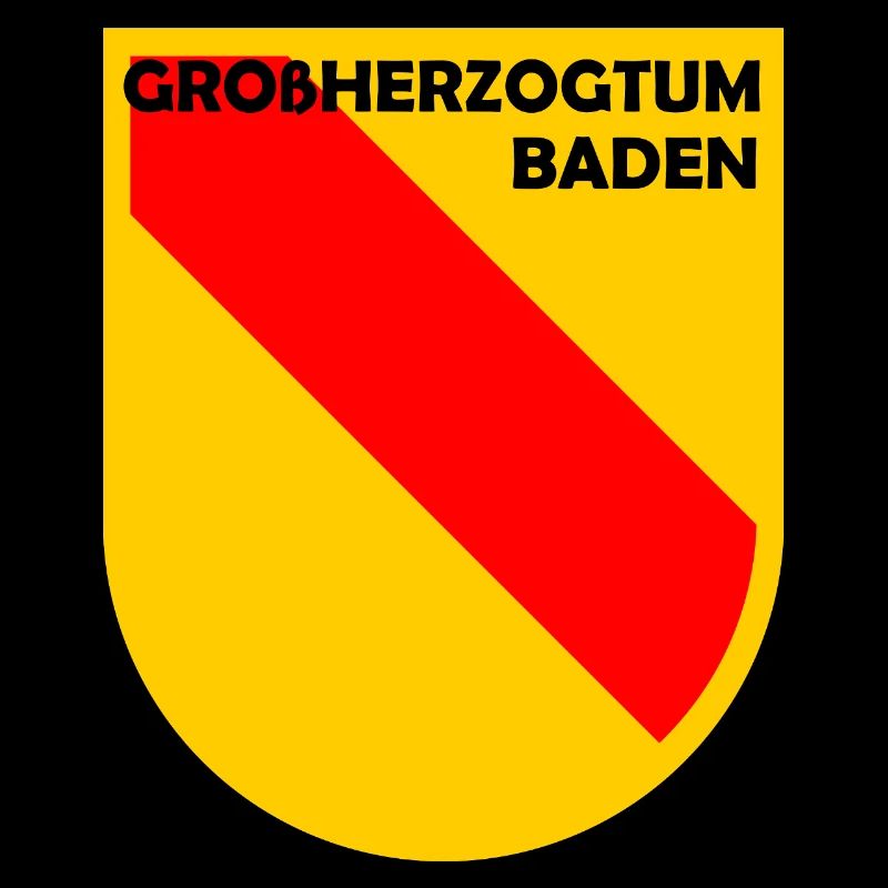 Heraldik Schild Baden Emblem
