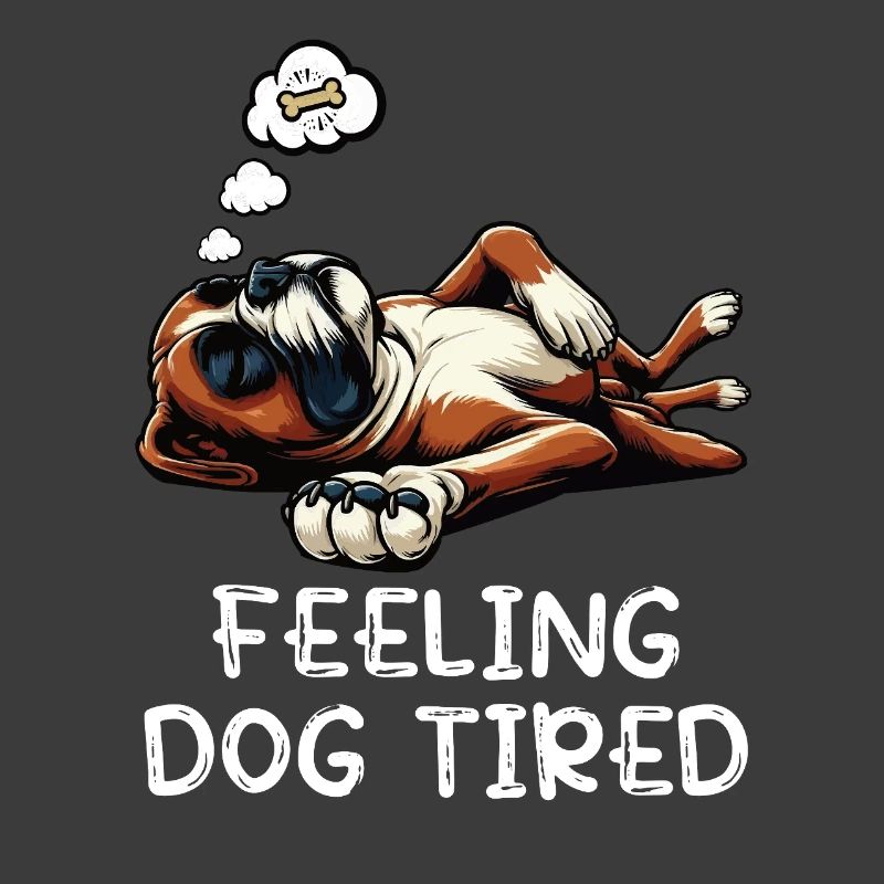 Feeling Dog Tired Boxer Boxer Dog German Boxer
