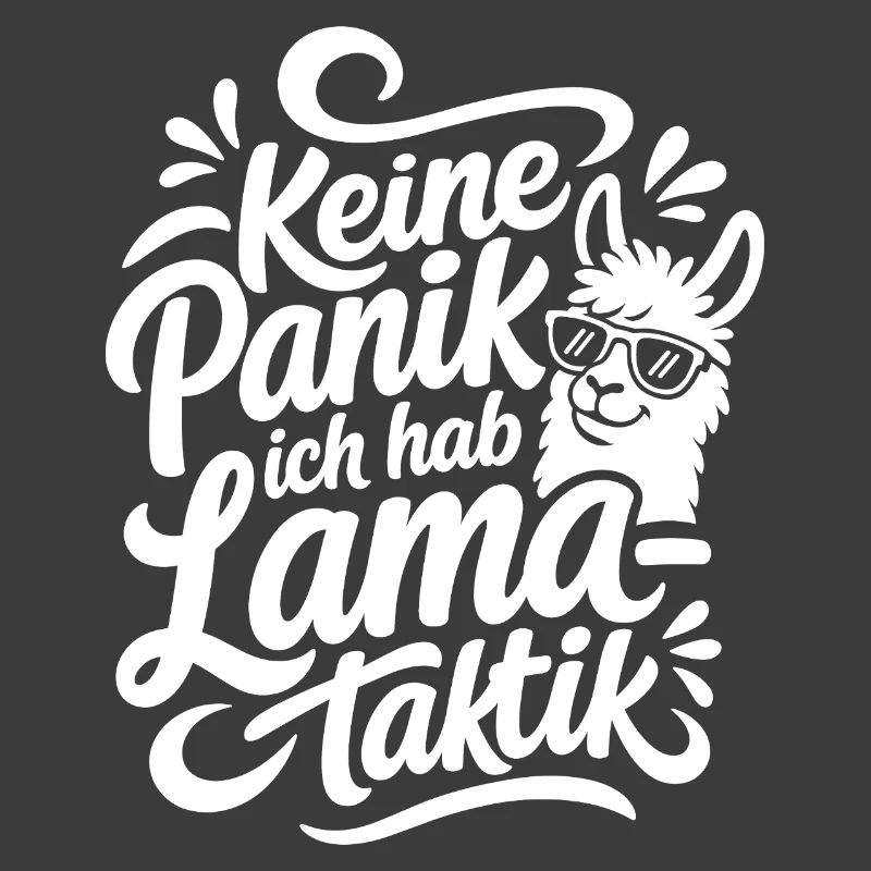 Lama Drama Kein Problem Spruch Humor