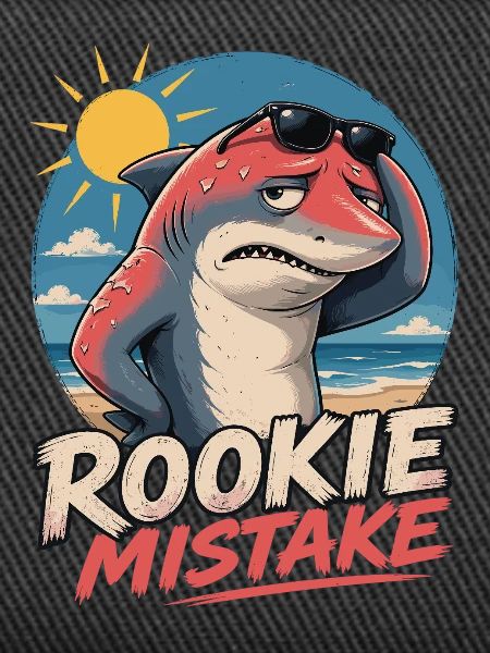 Rookie Mistake - Beach Shark