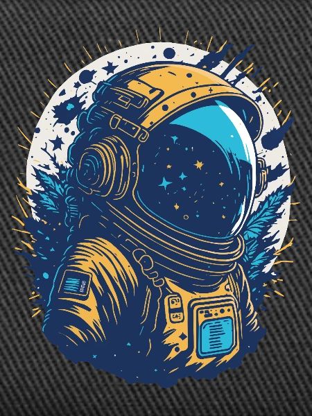 Sternenastronaut im Orbit