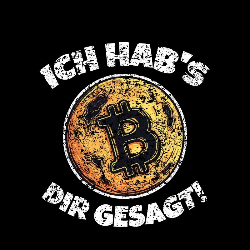 Bitcoin Logo - Ich hab's dir gesagt