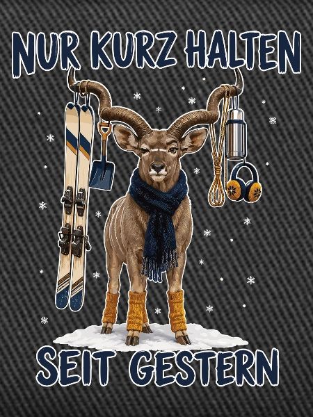 Lustiges Winter Kudu