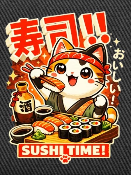 Kawaii Sushi Katze