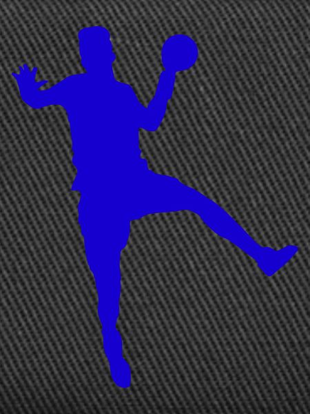Handball Sprung mit Ball