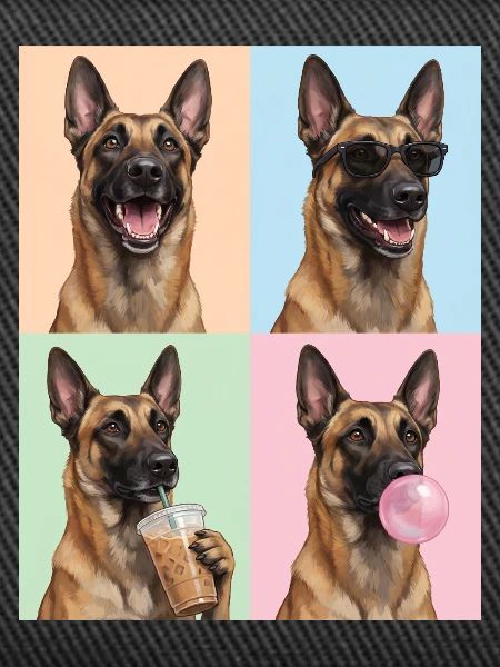 Hunde Belgian Malinois Hund