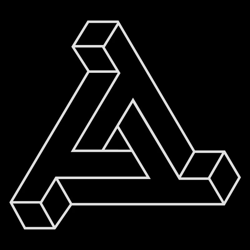 Triangle illusion