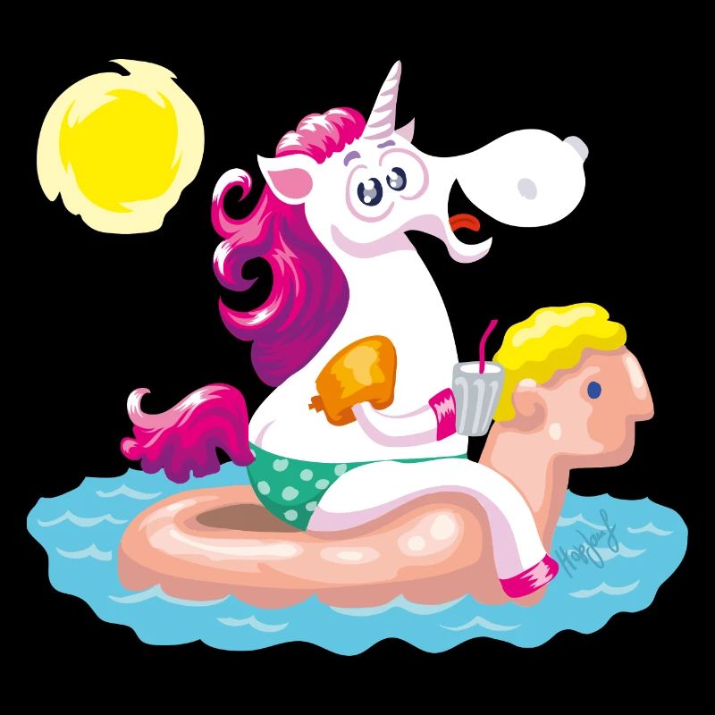 Einhorn Wassertier aufblasbar