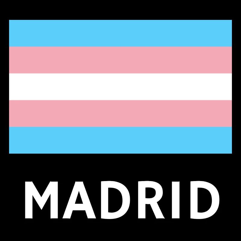 Trans Pride Flag Madrid