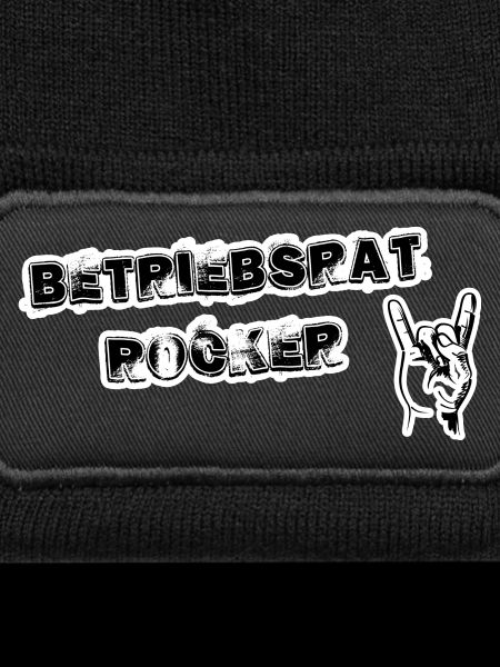 Betriebsrat Rocker black background