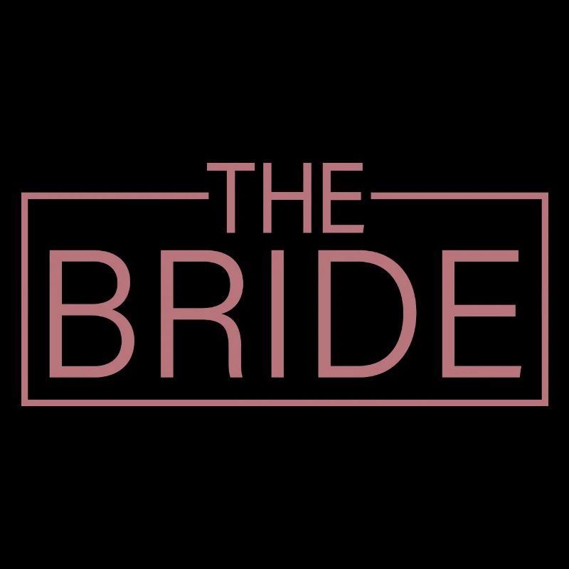 The Bride - Cool Matching Engagement Bridal Shower