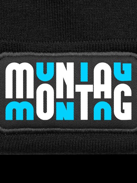 Motif Monday Blanc/Cyan