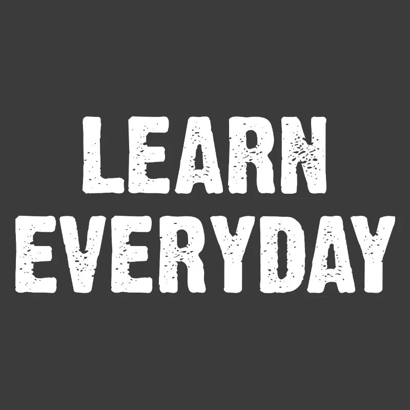 Learn Everyday Bold Typography