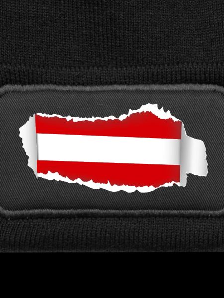 Drapeau autrichien fissuré