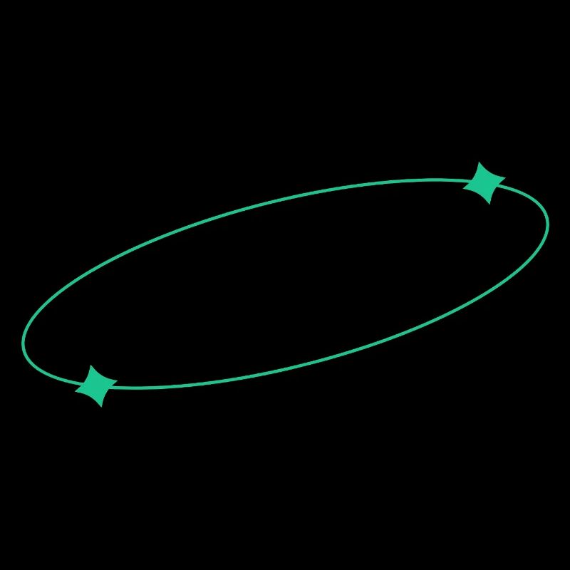 Elliptical Star Ring