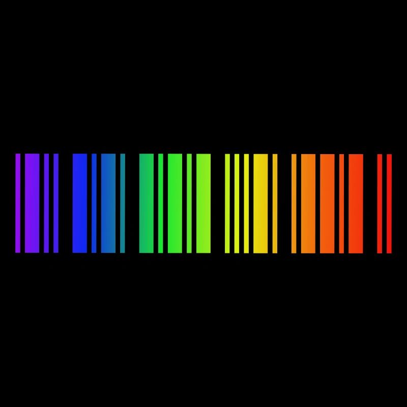 Regenbogen Strichcode, LGBT