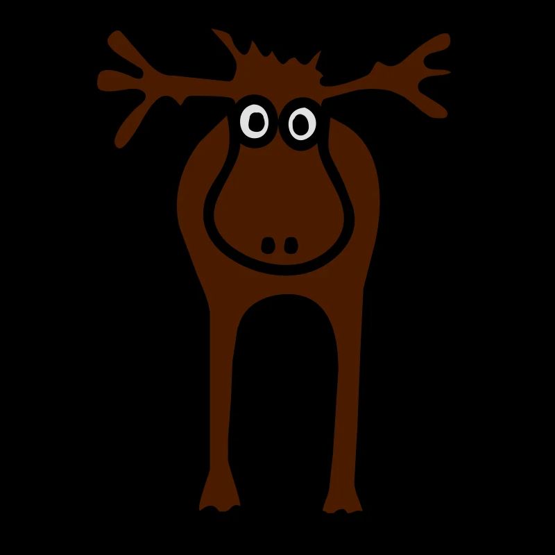Funny moose or reindeer?
