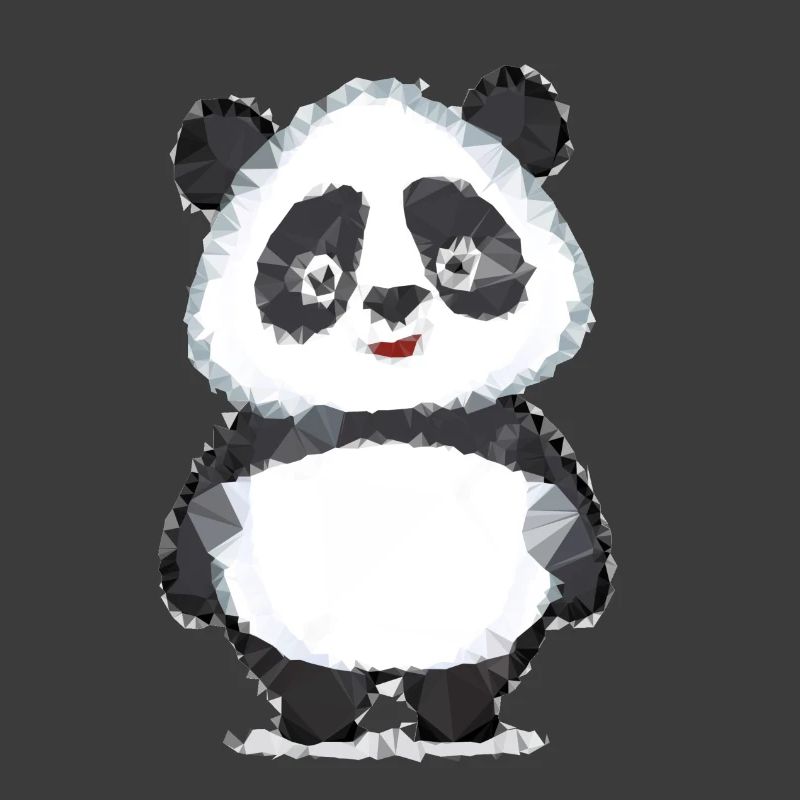 Panda Polygon