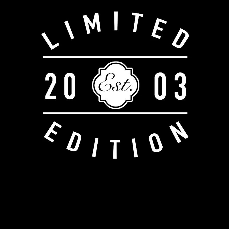 Limited Edition Est 2003