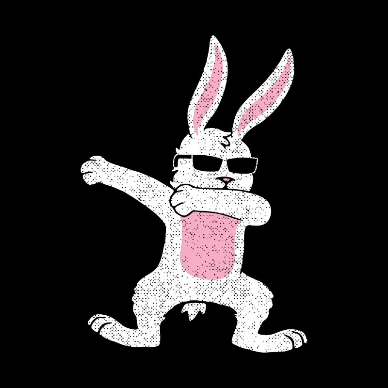 Dabbing Osterhase Ostern Geschenk Geschenkidee
