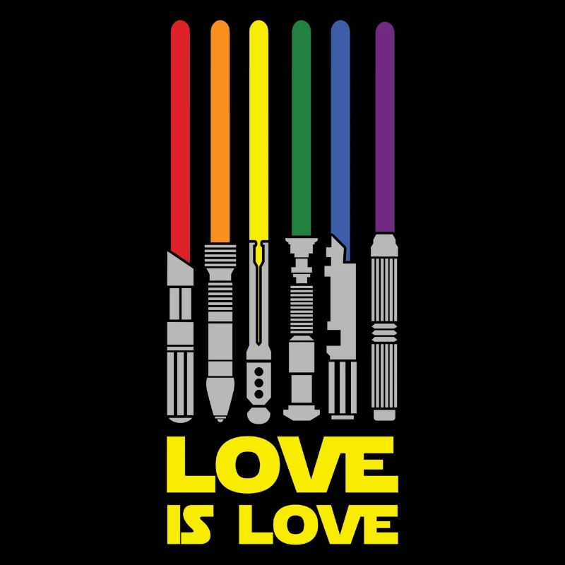 Lightsaber Rainbow, Love Is Love