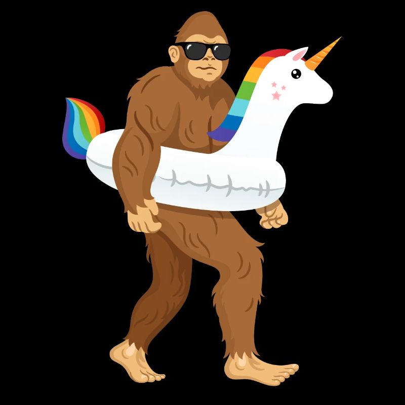 Bigfoot Unicorn Float