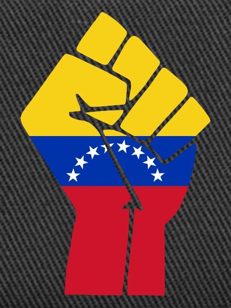 Venezuela Faustflagge