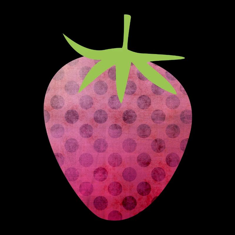 Strawberry Spring Pattern Fruit Spring Pink Fruit