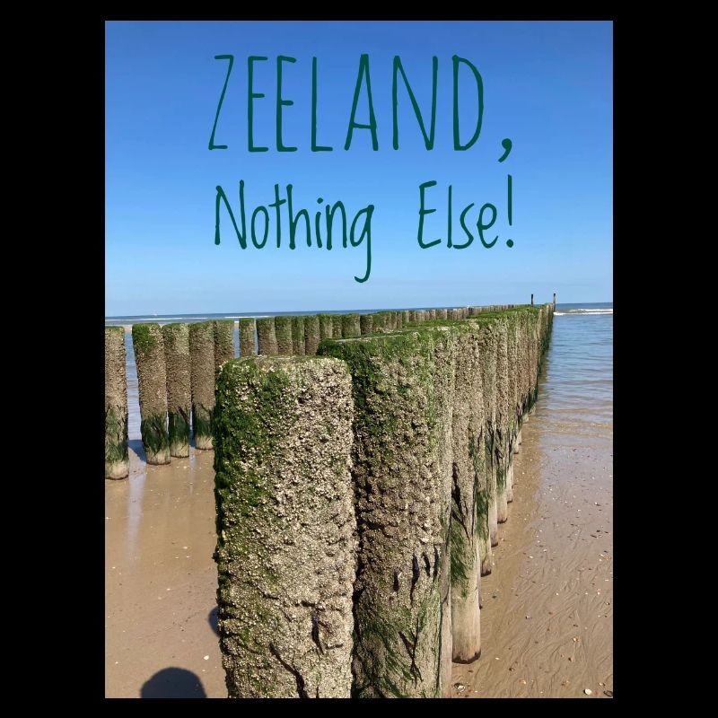 Zeeland Déclarations sur la plage