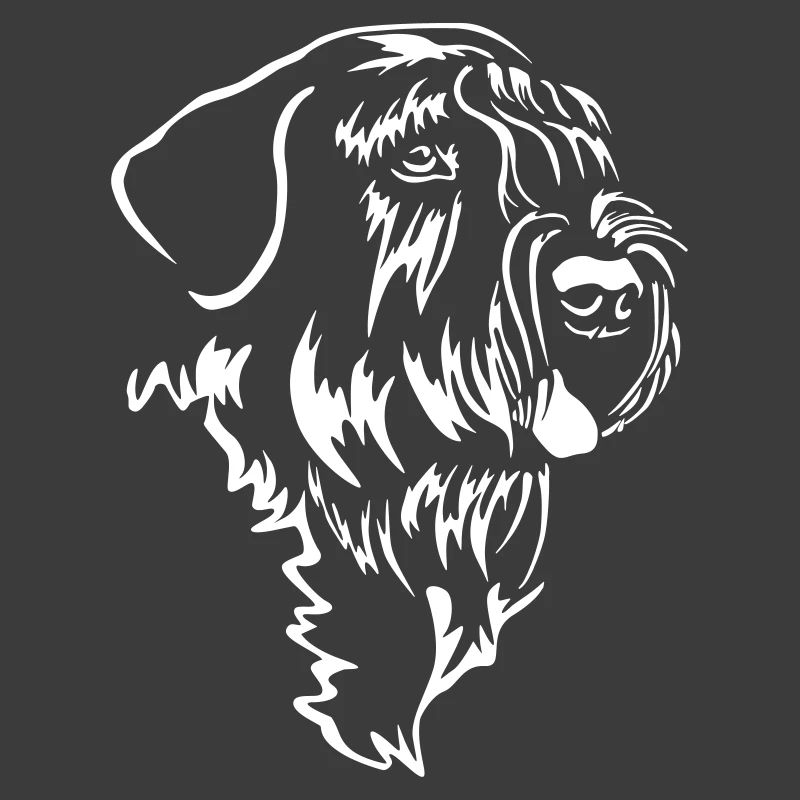 Tête de Schnauzer géant « Black Edition »