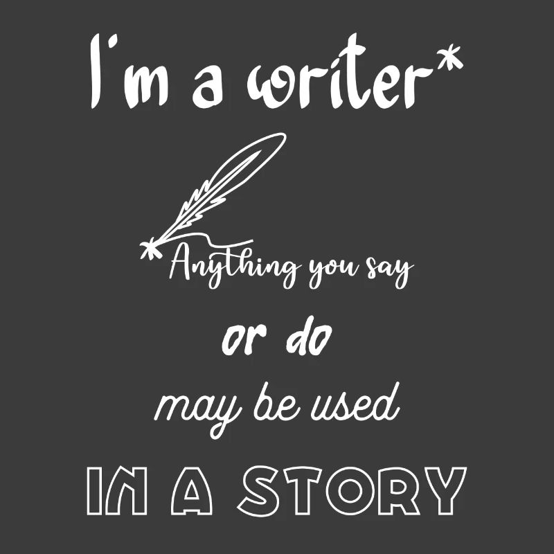 Je suis écrivain