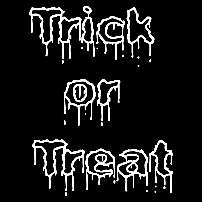 outlines, Sprüche, halloweenoutfit, dripping, blob