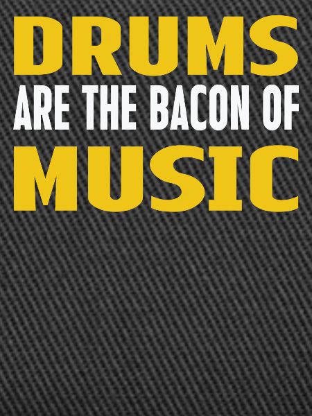 Rhythmic Drumming Art Design