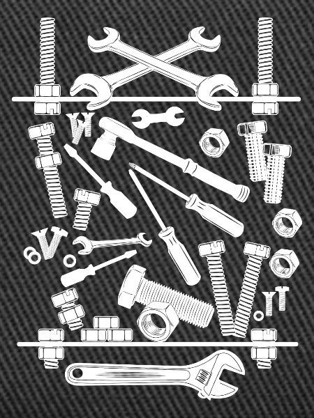 Composition of tools white