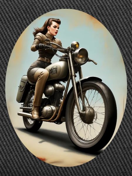Motorcycle bride